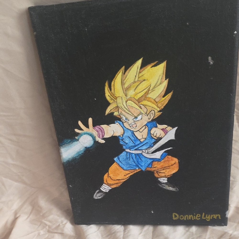 Anime Character Canvas Art